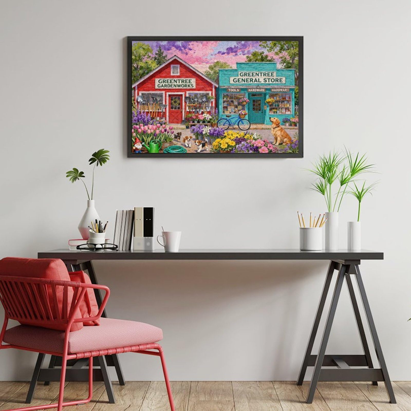 Amazon.com: 1000 Piece Garden Center Puzzle for Adults – Colorful